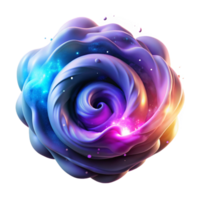 breathtaking inspired A swirling vortex of colorful smoke and particles, illuminated by hidden light sources, in a mystical, atmospheric style png