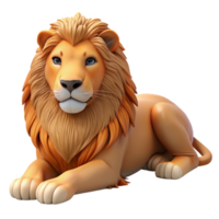striking dreamy retro A regal lion resting in the shade, savanna setting, wildlife photography style high quality png