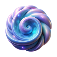 fascinating energetic bohemian A swirling vortex of iridescent nebula clouds, illuminated by bioluminescent particles, rendered in a dreamy, ethereal style fine detail png