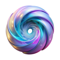 majestic exceptional A swirling vortex of iridescent fractal patterns, illuminated by a soft ethereal glow, reminiscent of a nebula. Art Nouveau style png