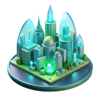 notable retro Futuristic bioluminescent city, organic architecture glowing with soft blue and green light, long exposure photography, cyberpunk style exclusive png