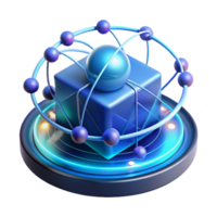 acclaimed gothic An abstract representation of data flow, using glowing lines and dynamic particles, with a futuristic, technological style professional png