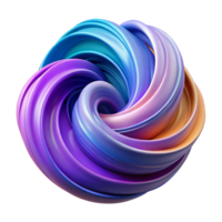 notable renaissance A dynamic, abstract composition of swirling brushstrokes, in bold, contrasting colors, with a textured, impasto style top tier png