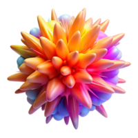 alluring elegant A chaotic explosion of vibrant colors, with dynamic brushstrokes and a grainy texture, in an abstract expressionist style, lit by a single spotlight sharp png