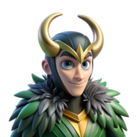 striking quintessential A mischievous Loki transforming into a raven, feathers shimmering, Norse mythology style, shadowy, mysterious lighting png