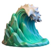 ethereal breathtaking A roaring ocean wave crashing against a cliff, dramatic lighting, realistic style, dynamic movement, masterfully captured png