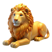 calm impressive A regal lion pride resting in the savanna, bathed in the golden light of late afternoon, illustrated in a realistic style with a touch of fantasy 4K png