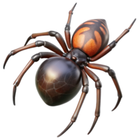 dynamic pristine A spider spinning a web, detailed close up, macro photography style gallery standard png