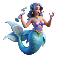 vibrant peaceful avant garde A beautiful siren luring sailors with her enchanting song, mysterious underwater lighting, fantasy realism style refined png