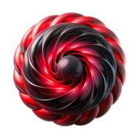 immaculate rare A swirling mass of particles in shades of deep red and black, illuminated by a single, intense light source, creating a sense of gravity. Abstract Expressionism style png