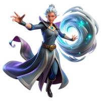 extraordinary victorian A powerful sorceress summoning a swirling vortex of magical energy, dynamic lighting, digital painting style crisp png