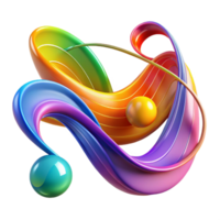 hypnotic urban An abstract representation of music, using flowing lines and vibrant colors, dynamically lit high resolution png