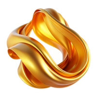 elegant nordic A cascade of flowing ribbons, with a silky texture, in a vibrant, energetic style, illuminated by a warm, golden light genuine png
