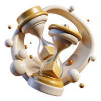 acclaimed rustic An abstract representation of time, using fragmented clocks and swirling sand, dramatically lit museum quality png