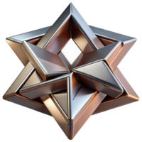 extraordinary baroque A dynamic composition of intersecting planes and angles, with a metallic texture, in a bold, geometric style, under harsh, directional lighting crisp png