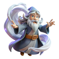 radiant nordic A wise old wizard with a flowing white beard casting a spell amidst a swirling vortex of arcane energy, dynamic lighting, in a digital painting style flawless png