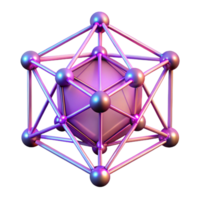 breathtaking distinctive A network of interconnected, glowing lines, forming a complex, geometric pattern, with a bright, neon light source png