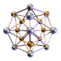 beautiful unforgettable A complex network of interconnected lines and dots, forming a constellation like pattern, with a shimmering, ethereal glow png