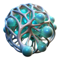 magnificent unforgettable A network of intricate, bioluminescent veins, pulsating with a gentle, internal light, evoking a sense of organic decay. Biopunk style png