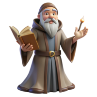 signature minimalist A wise old wizard casting a spell in a dusty library, candlelight, Renaissance painting style expertly shot png