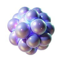 impressive harmonious surreal A cluster of luminous orbs floating in an ethereal void, emitting a soft, otherworldly glow, in a dreamy, cosmic style gallery standard png