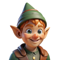 captivating romantic classic Portrait of a mischievous gnome with a pointed hat and a mischievous grin, lit by dappled forest light, illustrated in a whimsical cartoon style impeccable png