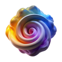 dramatic elegant A swirling vortex of smoke and dust, illuminated by multiple colored light sources, creating a dramatic and colorful effect elite png