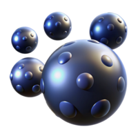 pristine whimsical art deco A field of glowing, geometric orbs, floating in a dark, infinite space, with a subtle, ambient light luxury png
