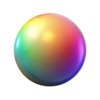 majestic peaceful art deco A single, glowing orb emitting a spectrum of colors, in a minimalist style studio quality png