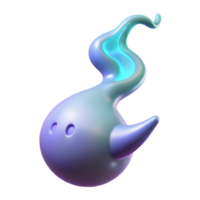 picturesque unforgettable A solitary, glowing will o the wisp floating through a dark, misty swamp, eerie, ethereal lighting, surrealist style png