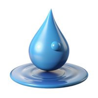 immaculate melancholic avant garde A single raindrop splashing in a puddle, high speed photography, abstract and artistic style luxury png