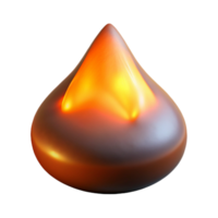 nostalgic splendid A single, glowing ember floating in darkness, radiating a soft, warm light exclusive png