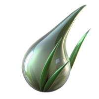 dazzling geometric A close up of a dewdrop on a blade of grass, macro photography, soft light, reflective surface, masterfully captured png