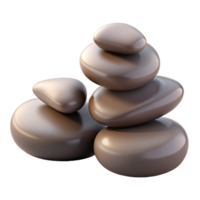 quintessential contemporary A group of pebbles on a beach, smooth and polished, minimalist and zen style studio quality png