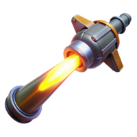 distinguished rustic A powerful, energy based weapon firing a beam of light that tears through the fabric of space. Bright, intense lighting. Space opera style authentic png