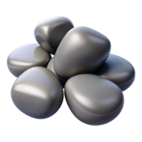 breathtaking vintage A group of pebbles on a beach, smooth and polished, minimalist and zen style gallery standard png