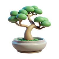 rare creative A bonsai tree in a minimalist setting, soft diffused light, zen and tranquil, Japanese art style detailed png