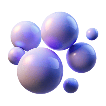 dazzling rustic A field of floating orbs of varying sizes and opacities, in a gradient from deep blue to pale lavender, with a subtle backlighting handcrafted png