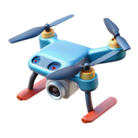 inspired geometric A drone hovering in mid air, its camera lens focused on the viewer, realistic style gallery standard png