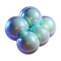 fascinating gothic Interlocking, translucent orbs of varying sizes, emitting a soft, ambient glow, in a minimalist, elegant style 8K png