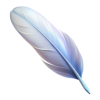 timeless creative A single, delicate feather, made of pure light, with soft, ethereal lighting, in a minimalist style authentic png