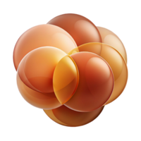extraordinary remarkable A series of overlapping, translucent circles, in a warm, earthy color palette, with a soft, diffuse lighting png