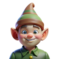 beautiful signature Portrait of a mischievous gnome with a pointed hat and a mischievous grin, lit by dappled forest light, illustrated in a whimsical cartoon style png
