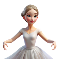 elegant signature Portrait of a graceful ballerina with flowing white tulle and a serene expression, lit by soft stage lighting, art nouveau style png