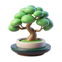 spectacular bohemian A bonsai tree in a minimalist setting, soft diffused light, zen and tranquil, Japanese art style museum quality png