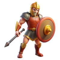 alluring coastal A fierce Ares wielding a sword and shield, battlefield setting, dramatic lighting, classical style masterfully captured png