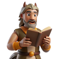 standout industrial A wise old centaur reading a leather bound tome in a sun drenched glade. Warm, natural lighting, classical realism style 4K png