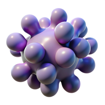 célèbre artistique une champ de palpitant, amorphe gouttes, morphing et en changeant forme, avec spectaculaire rétro-éclairage, dans un abstrait expressionniste style élite png