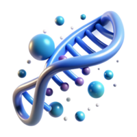 tranquilo cativante uma dna vertente transformando para dentro uma digital binário código seqüência, brilhando partículas rodopiando em volta, abstrato estilo, Sombrio fundo bem detalhe png