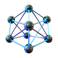 exquisite distinctive A network of interconnected lines and nodes, pulsating with energy, in a dark, mysterious style, with neon accents png